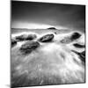 Waves on Rocks-null-Mounted Photographic Print