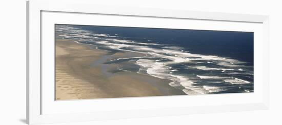 Waves on the Beach, Florence, Lane County, Oregon, USA-null-Framed Photographic Print