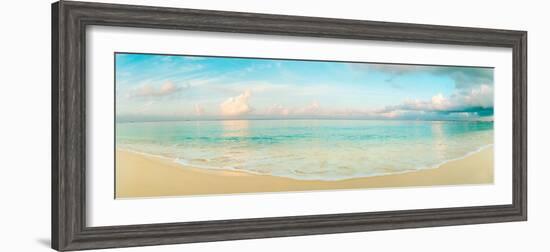 Waves on the Beach, Seven Mile Beach, Grand Cayman, Cayman Islands-null-Framed Photographic Print