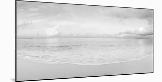 Waves on the beach, Seven Mile Beach, Grand Cayman, Cayman Islands-null-Mounted Photographic Print