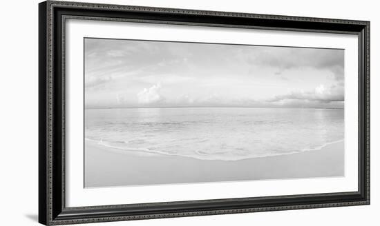 Waves on the beach, Seven Mile Beach, Grand Cayman, Cayman Islands-null-Framed Photographic Print