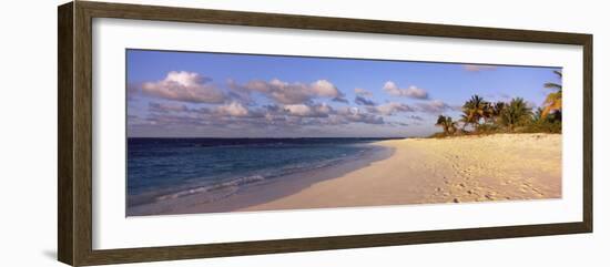 Waves on the Beach, Shoal Bay Beach, Anguilla-null-Framed Photographic Print