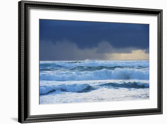 Waves, Paparoa National Park, West Coast, South Island, New Zealand-Marco Simoni-Framed Photographic Print