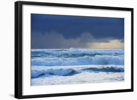 Waves, Paparoa National Park, West Coast, South Island, New Zealand-Marco Simoni-Framed Photographic Print