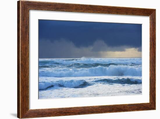 Waves, Paparoa National Park, West Coast, South Island, New Zealand-Marco Simoni-Framed Photographic Print