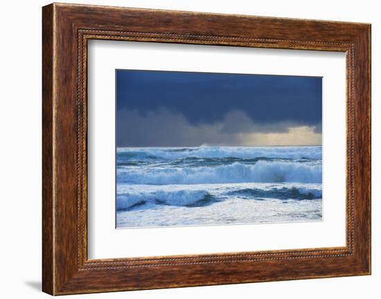 Waves, Paparoa National Park, West Coast, South Island, New Zealand-Marco Simoni-Framed Photographic Print