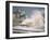 Waves Pounding Bandstand, Storm in Eastbourne, East Sussex, England, United Kingdom, Europe-Ian Griffiths-Framed Photographic Print