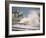 Waves Pounding Bandstand, Storm in Eastbourne, East Sussex, England, United Kingdom, Europe-Ian Griffiths-Framed Photographic Print