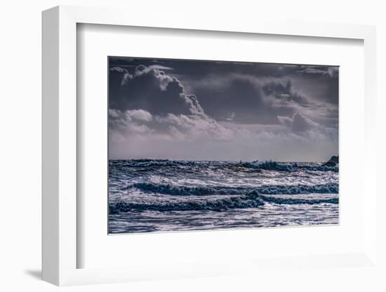 Waves, Reynisfjara, South Coast, Iceland-null-Framed Photographic Print