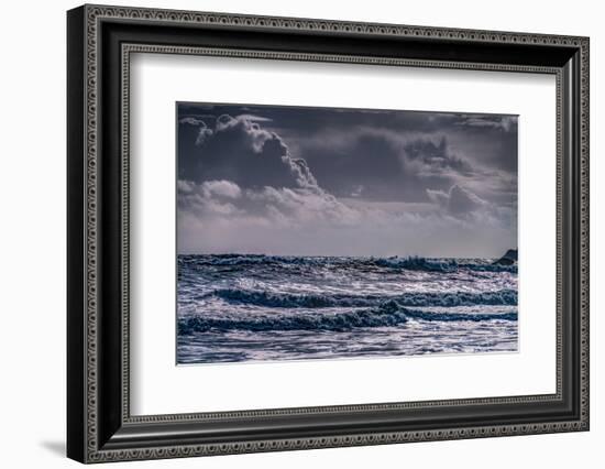 Waves, Reynisfjara, South Coast, Iceland-null-Framed Photographic Print