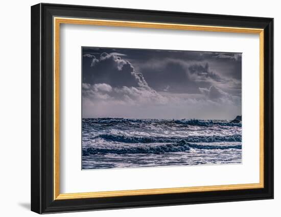 Waves, Reynisfjara, South Coast, Iceland-null-Framed Photographic Print