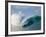 Waves Splashing in the Sea-null-Framed Photographic Print