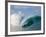 Waves Splashing in the Sea-null-Framed Photographic Print