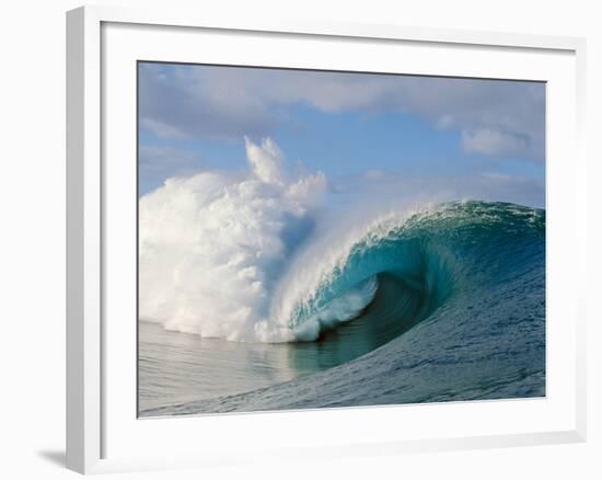 Waves Splashing in the Sea-null-Framed Photographic Print