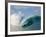 Waves Splashing in the Sea-null-Framed Photographic Print