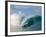 Waves Splashing in the Sea-null-Framed Photographic Print