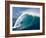 Waves Splashing in the Sea-null-Framed Photographic Print