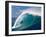 Waves Splashing in the Sea-null-Framed Photographic Print