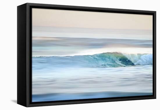 Waves Sunrise Blues, 2024-Alex Hanson-Framed Stretched Canvas