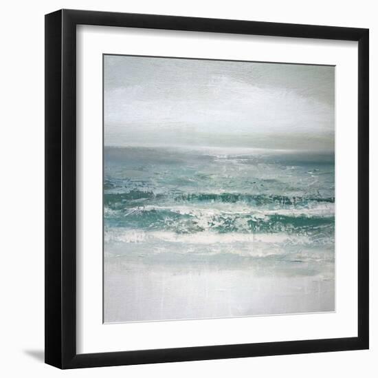 Waves-Caroline Gold-Framed Giclee Print