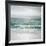 Waves-Caroline Gold-Framed Art Print