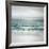 Waves-Caroline Gold-Framed Art Print