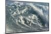 Waves-WizData-Mounted Photographic Print