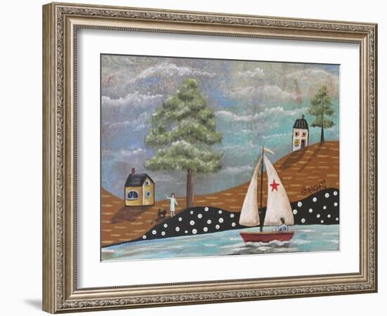 Waving 1-Karla Gerard-Framed Giclee Print