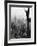 Waving from Empire State Building Construction Site, 1930-null-Framed Art Print