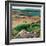 "Waving to Train in the Distance", May 4, 1957-John Falter-Framed Giclee Print