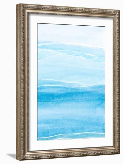 Wavy II-Alicia Ludwig-Framed Art Print