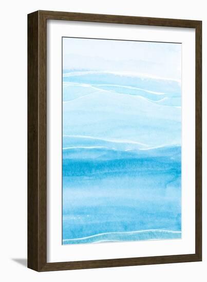 Wavy II-Alicia Ludwig-Framed Art Print