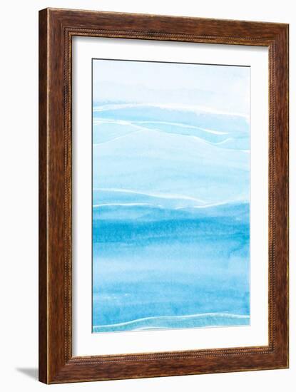 Wavy II-Alicia Ludwig-Framed Art Print