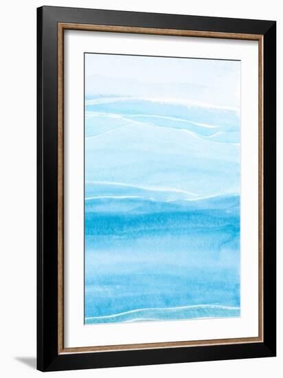 Wavy II-Alicia Ludwig-Framed Art Print