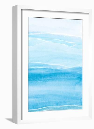 Wavy II-Alicia Ludwig-Framed Art Print