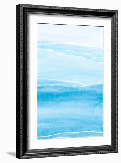 Wavy II-Alicia Ludwig-Framed Art Print