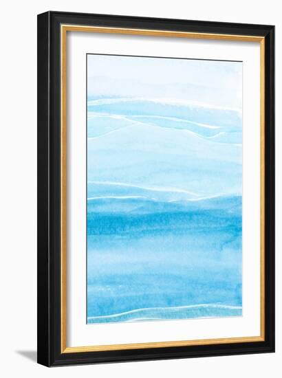 Wavy II-Alicia Ludwig-Framed Art Print