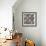 Wavy Stripe Aubergine-Bill Jackson-Framed Giclee Print displayed on a wall