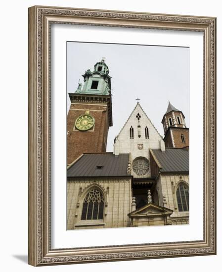 Wawel Cathedral, Royal Castle Area, Krakow (Cracow), Unesco World Heritage Site, Poland-R H Productions-Framed Photographic Print