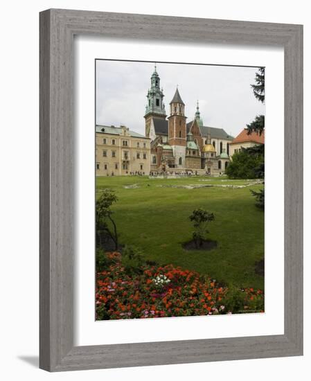 Wawel Cathedral, Royal Castle Area, Krakow (Cracow), Unesco World Heritage Site, Poland-R H Productions-Framed Photographic Print