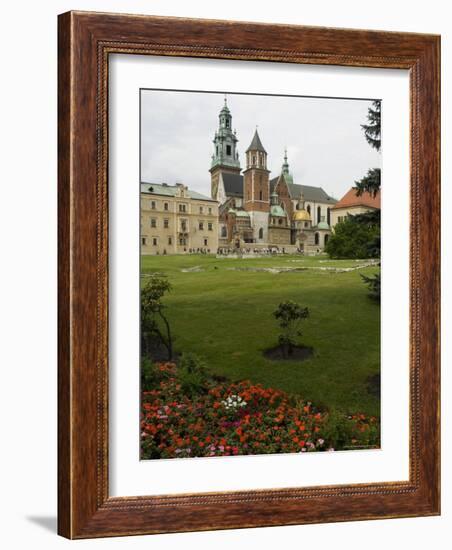 Wawel Cathedral, Royal Castle Area, Krakow (Cracow), Unesco World Heritage Site, Poland-R H Productions-Framed Photographic Print