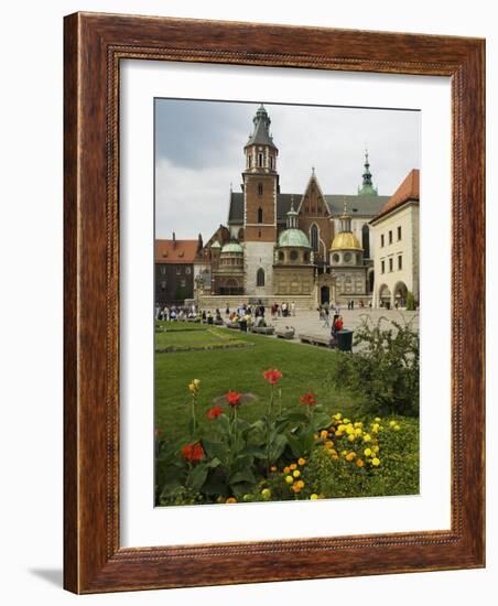 Wawel Cathedral, Royal Castle Area, Krakow (Cracow), Unesco World Heritage Site, Poland-R H Productions-Framed Photographic Print