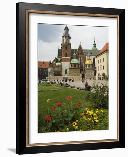 Wawel Cathedral, Royal Castle Area, Krakow (Cracow), Unesco World Heritage Site, Poland-R H Productions-Framed Photographic Print