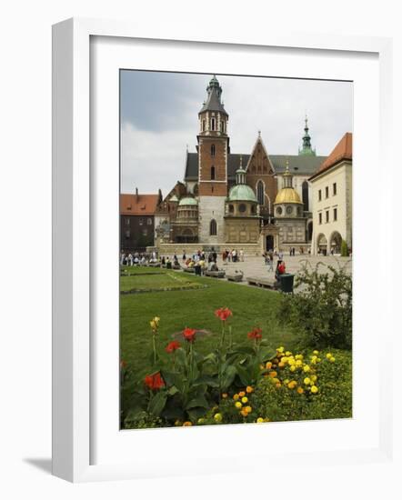 Wawel Cathedral, Royal Castle Area, Krakow (Cracow), Unesco World Heritage Site, Poland-R H Productions-Framed Photographic Print