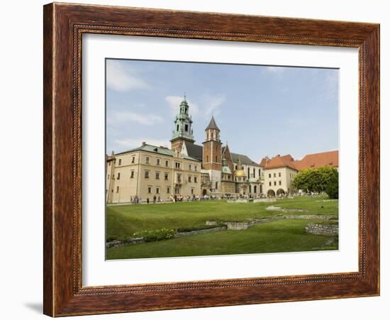 Wawel Cathedral, Royal Castle Area, Krakow (Cracow), Unesco World Heritage Site, Poland-R H Productions-Framed Photographic Print