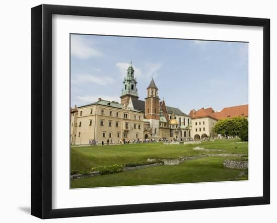 Wawel Cathedral, Royal Castle Area, Krakow (Cracow), Unesco World Heritage Site, Poland-R H Productions-Framed Photographic Print