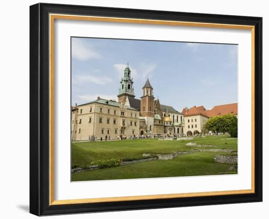 Wawel Cathedral, Royal Castle Area, Krakow (Cracow), Unesco World Heritage Site, Poland-R H Productions-Framed Photographic Print