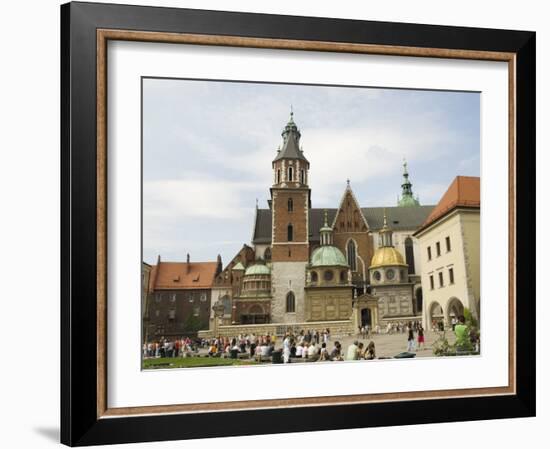 Wawel Cathedral, Royal Castle Area, Krakow (Cracow), Unesco World Heritage Site, Poland-R H Productions-Framed Photographic Print