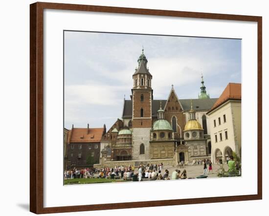 Wawel Cathedral, Royal Castle Area, Krakow (Cracow), Unesco World Heritage Site, Poland-R H Productions-Framed Photographic Print