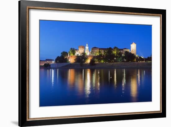 Wawel Hill Castle and Cathedral-Christian Kober-Framed Photographic Print